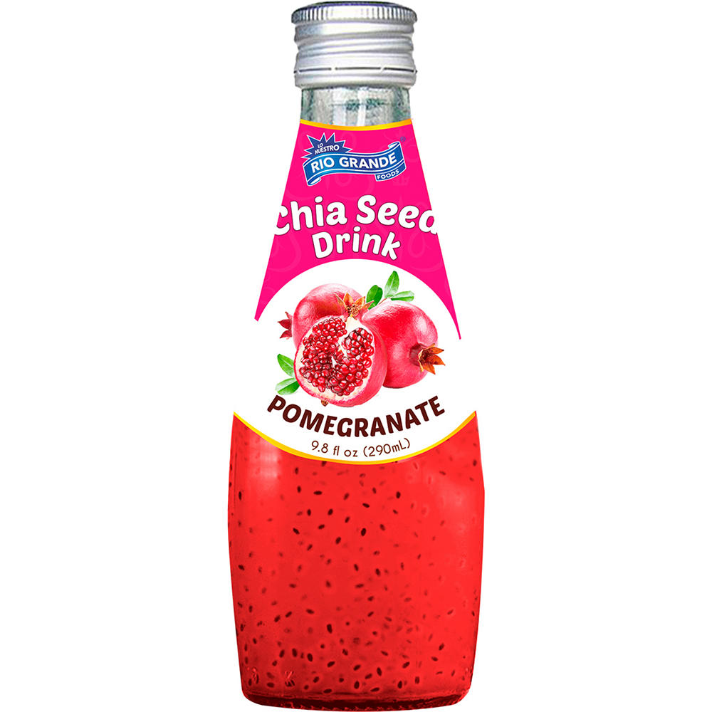 Rio Grande Foods Rio Grande Foods Chia Seed Drink Pomegranate, 9.8 oz