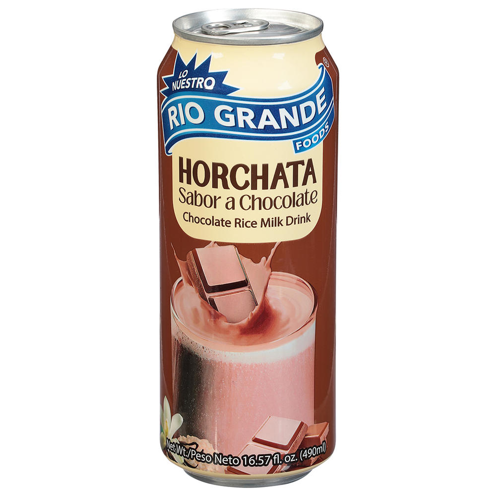Rio Grande Foods Horchata Chocolate Rice Milk Drink, 16.57 oz