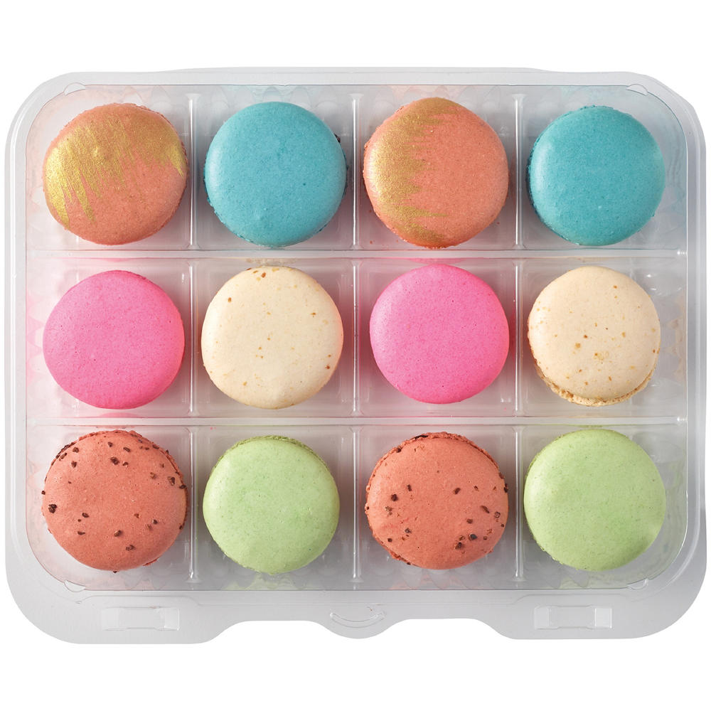 H-E-B Bakery Macaron Cookies Variety Pack, 12 ct