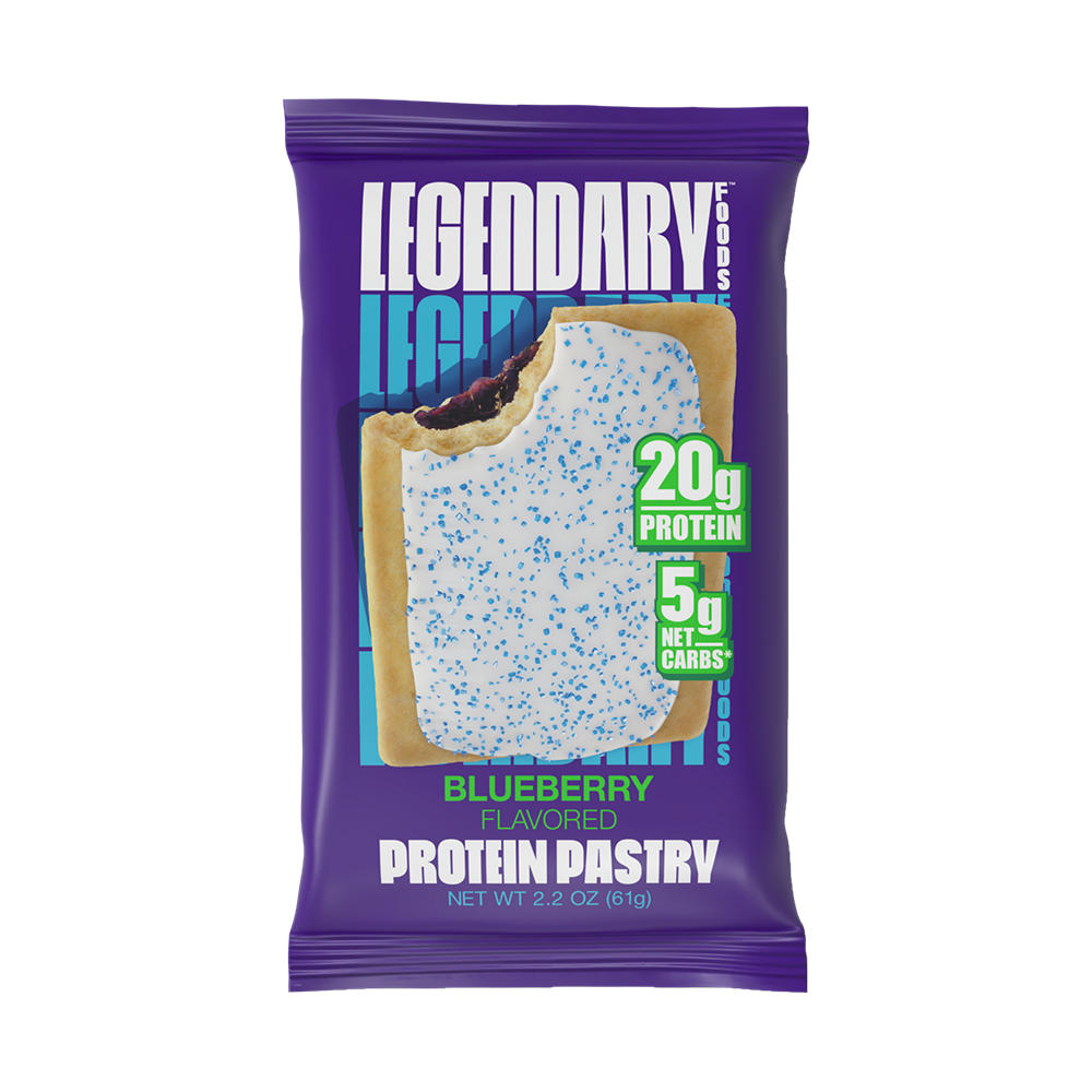 Legendary Foods 20g Protein Tasty Pastry - Blueberry, 2.2 oz
