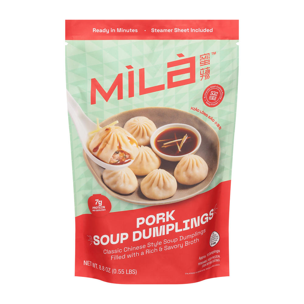 Mila Pork Soup Dumplings, 10 ct