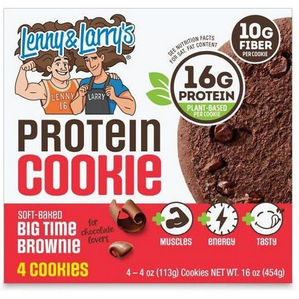 Lenny & Larry's The Complete Cookie Multipack - 16g Protein Double Chocolate, 4 ct