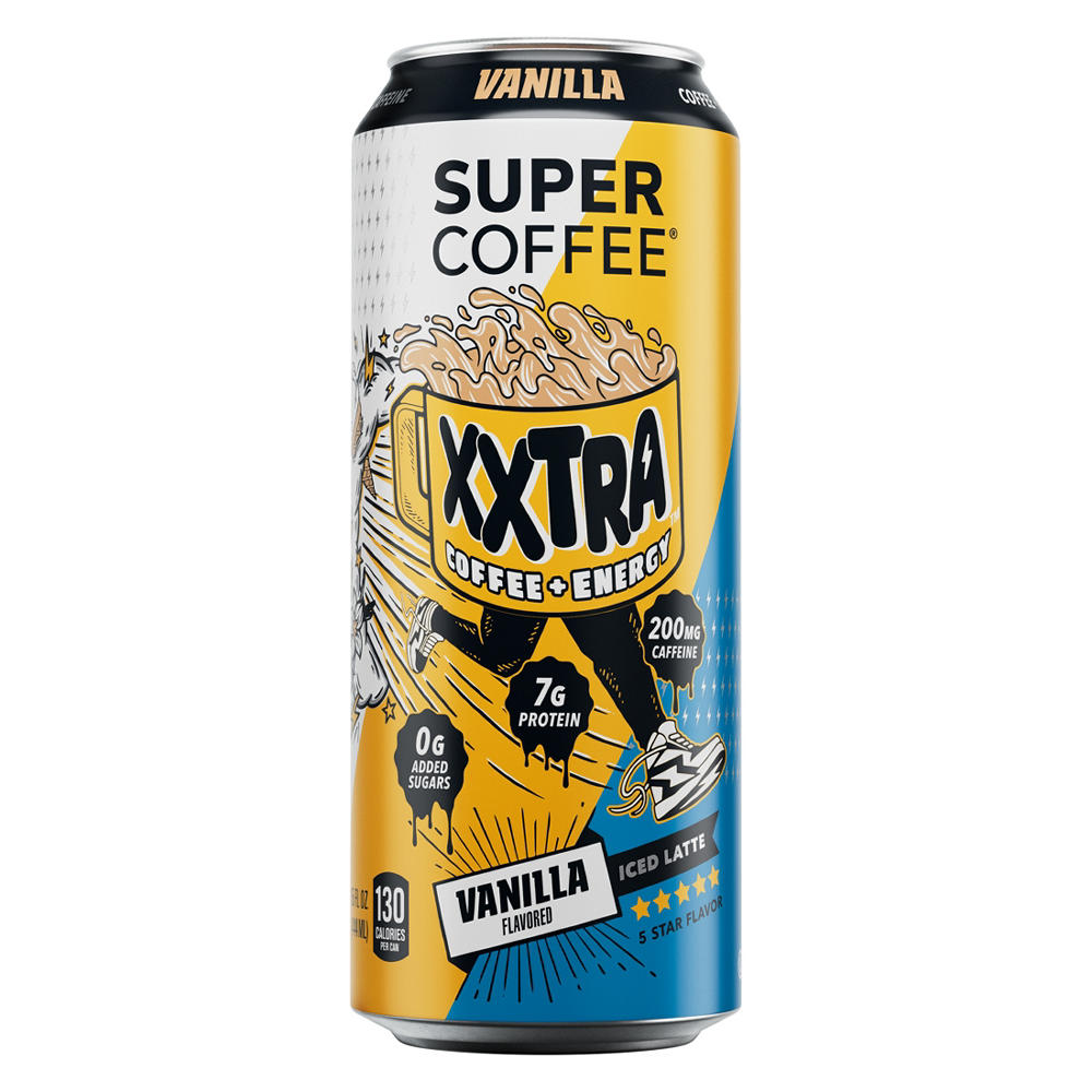 Super Coffee Xxtra Coffee + Energy Drink - Vanilla, 15 oz