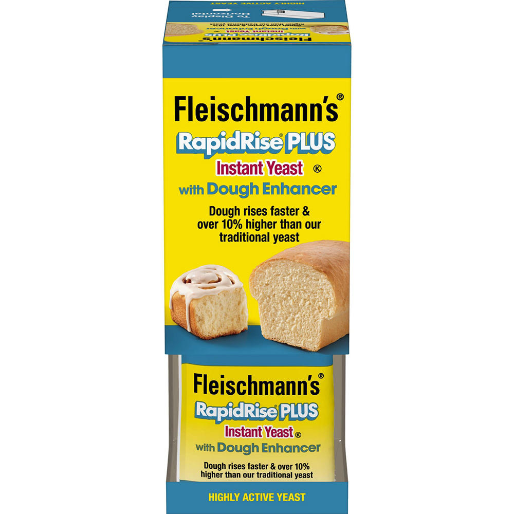 Fleischmann's RapidRise Plus Dry Yeast, 3 ct