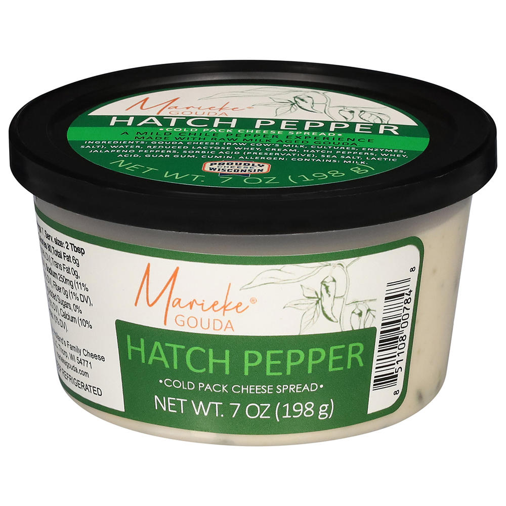 Marieke Hatch Pepper Cheese Spread, 7 oz