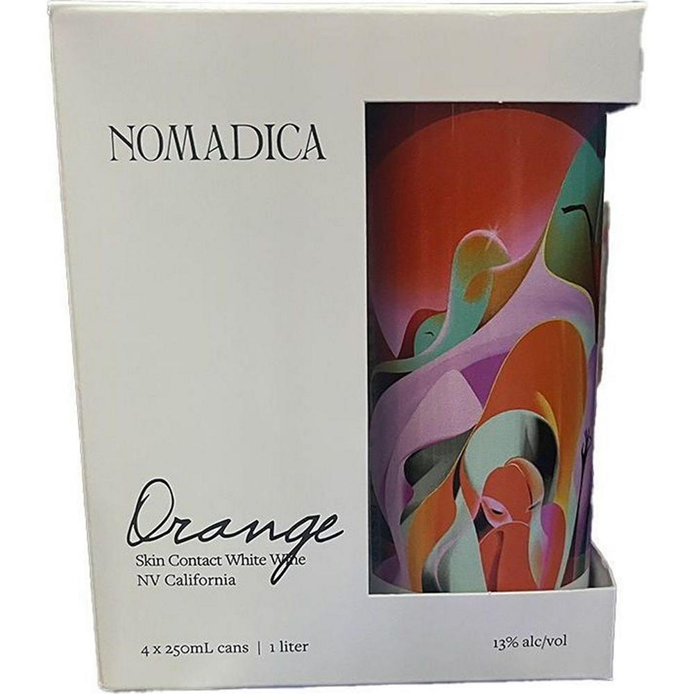 Nomadica Orange White Wine 4 pk Cans, 250 mL