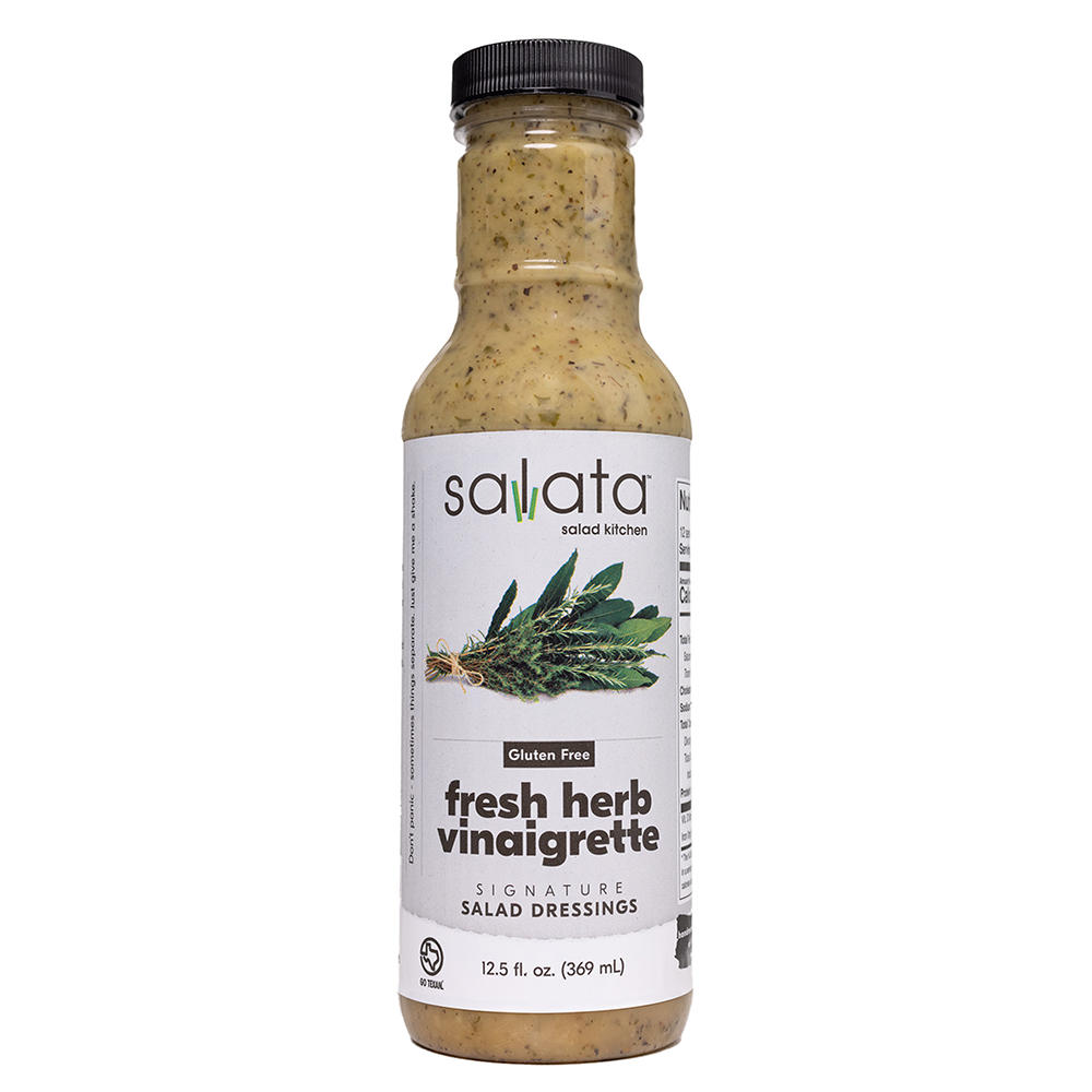 salata Signature Salad Dressing - Fresh Herb Vinaigrette (Sold Cold), 12.5 fl oz