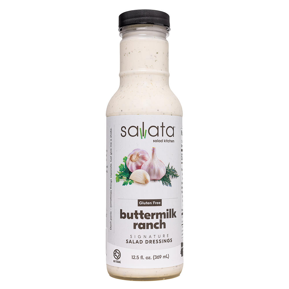 Salata Signature Salad Dressing - Buttermilk Ranch (Sold Cold), 12.5 fl oz