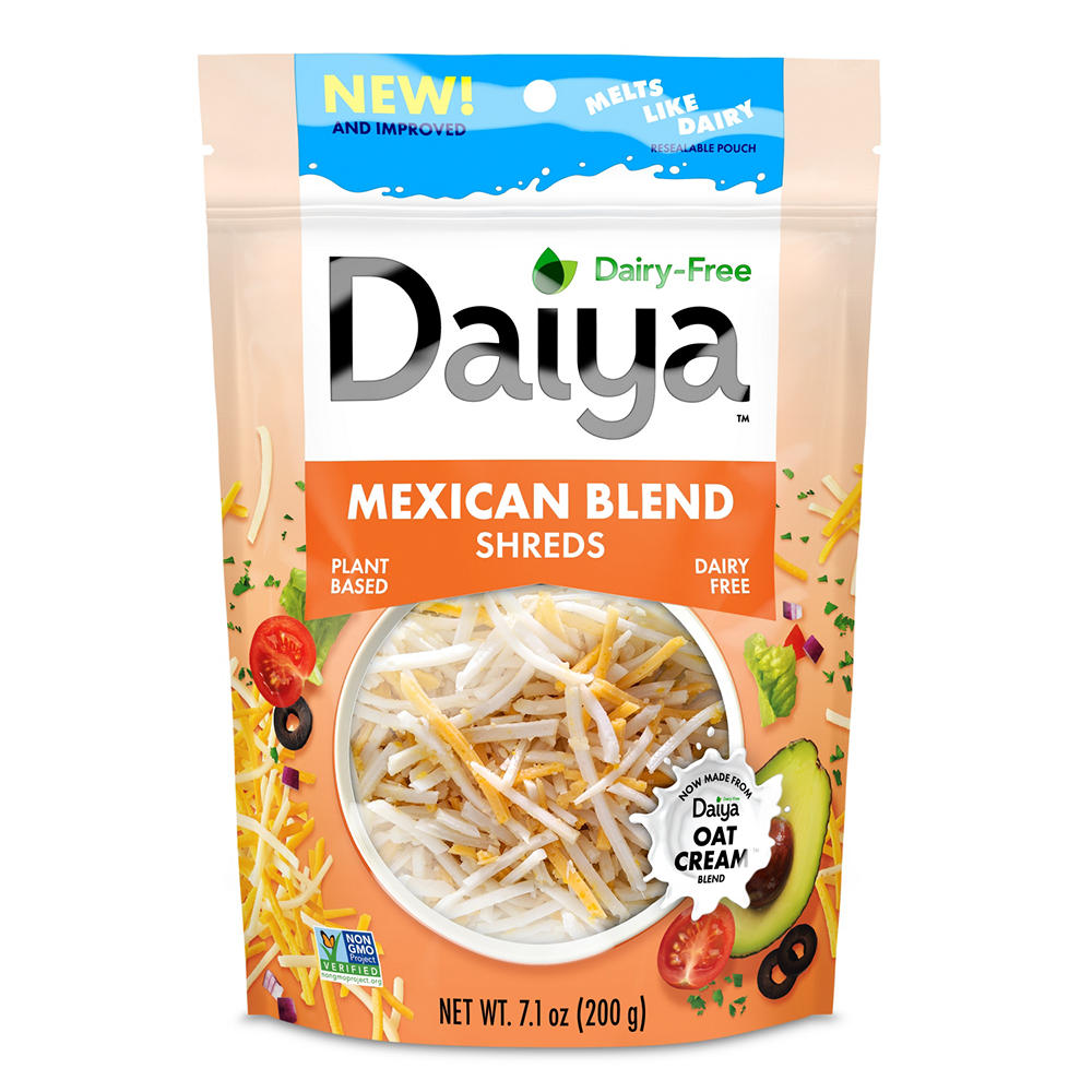 Daiya Dairy Free Mexican 4 Style Blend Cheeze Shreds, 7.1 oz
