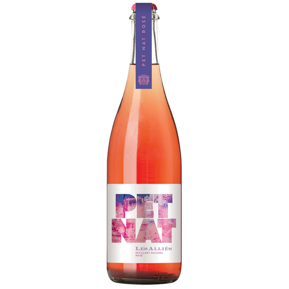 Les Allies Sparkling Pet Nat Rose, 750 mL