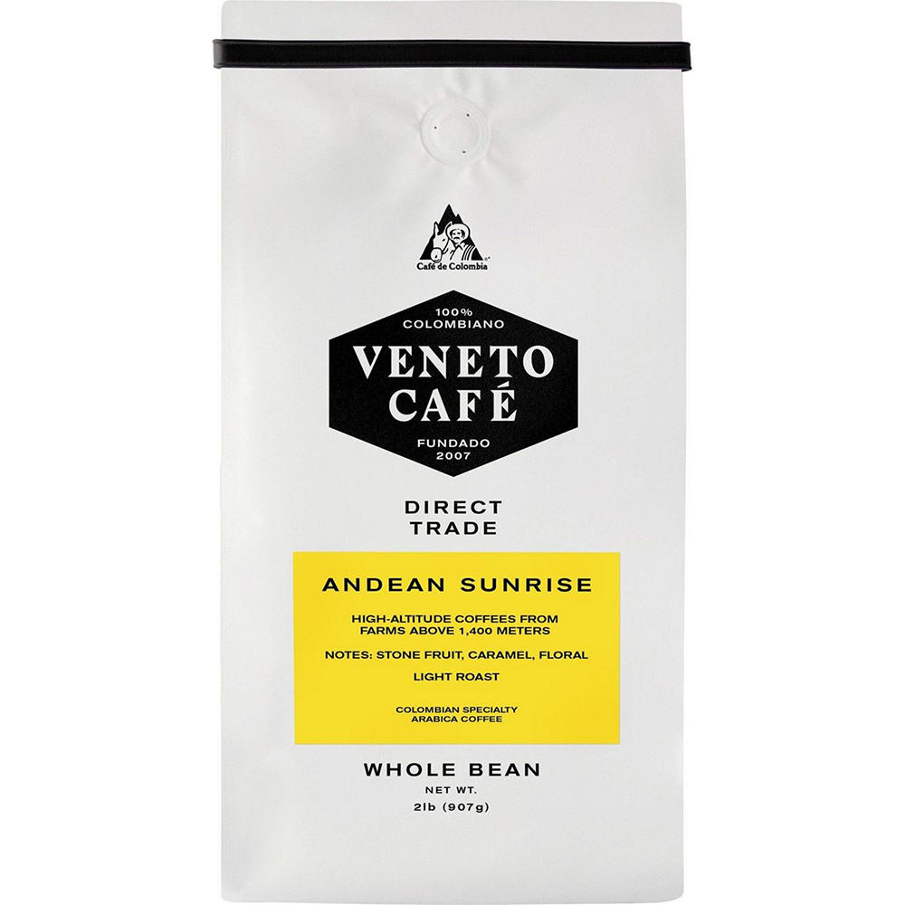 Veneto Cafe Andean Sunrise Whole Bean Coffee, 2 lb