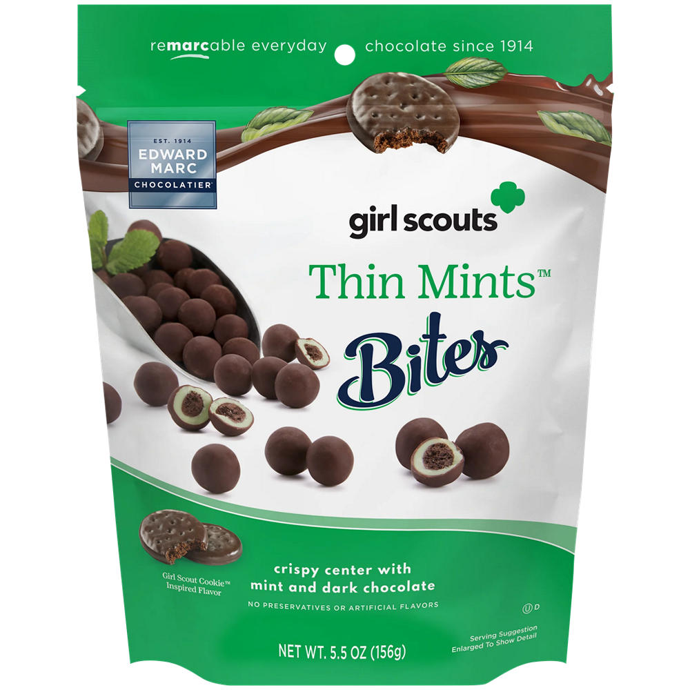Edward Marc Girl Scouts Thin Mints Bites, 5.5 oz