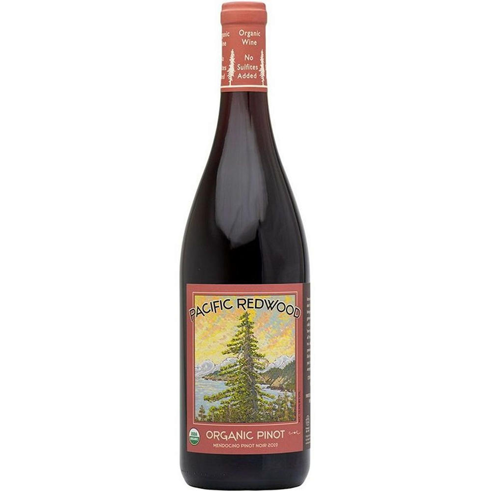 Pacific Redwood Organic Pinot Noir California Red Wine, 750 mL