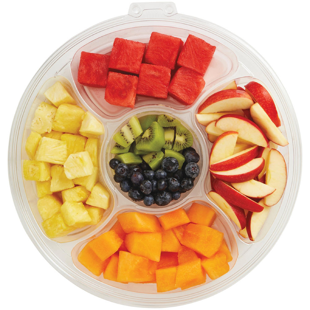 H-E-B Fresh Fall Seasonal Fruit Tray, 53 oz