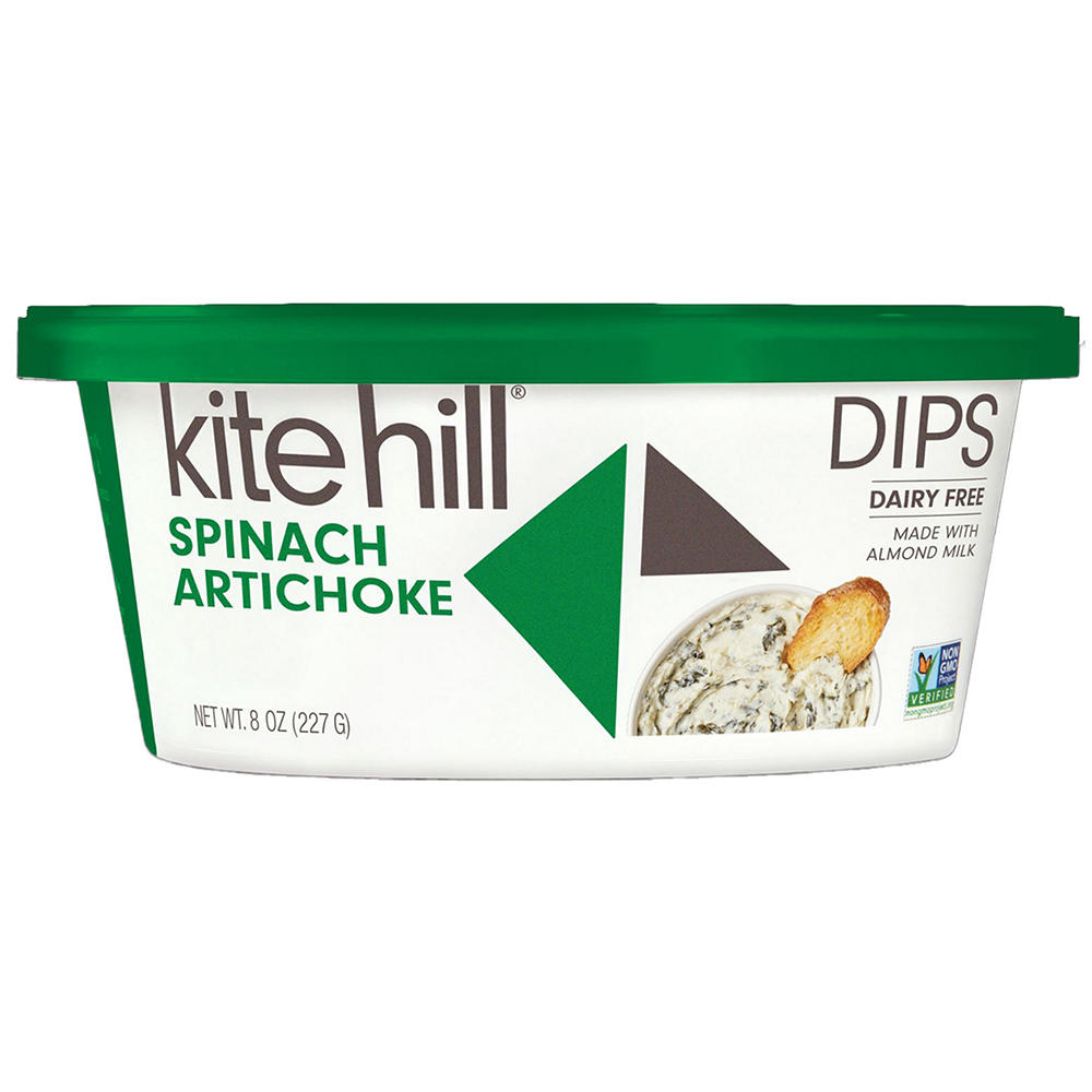 Kite Hill Spinach Artichoke Dip, 8 oz