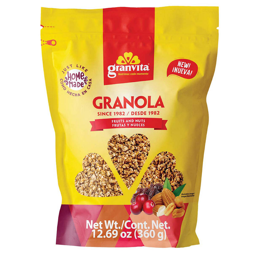 Granvita Fruits and Nuts Granola, 12.69 oz