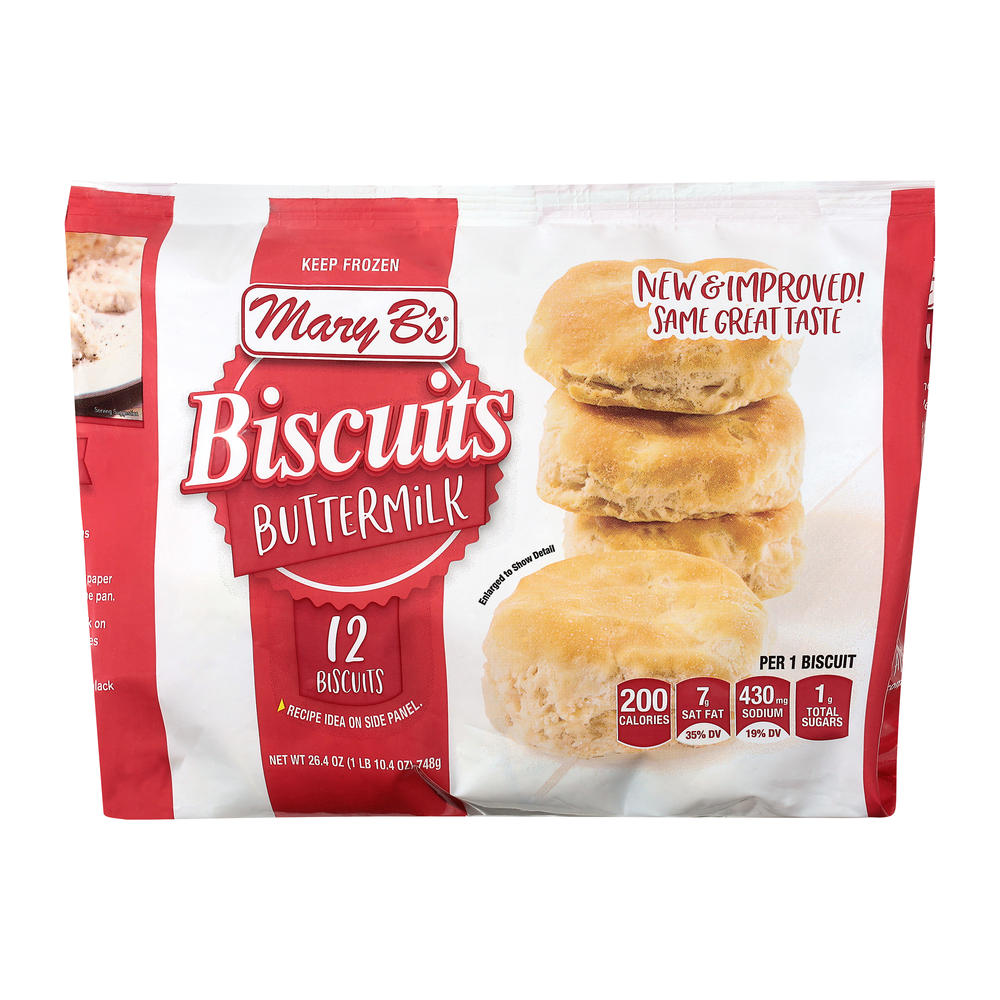 Mary B's Buttermilk Biscuits, 12 ct