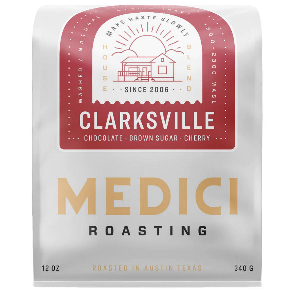 Medici Clarksville Blend Whole Bean Coffee, 12 oz