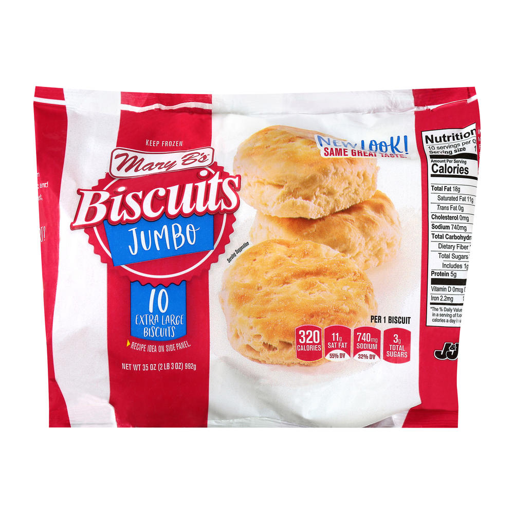 Mary B's Jumbo Biscuits, 10 ct