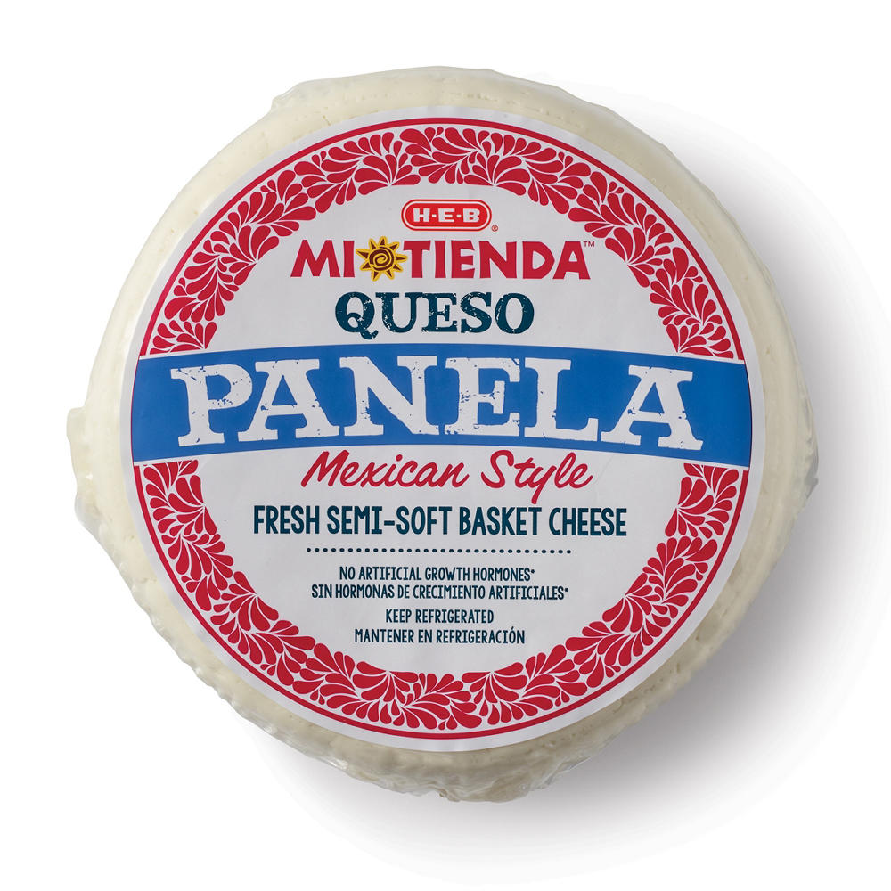 H-E-B Mi Tienda Sliced Queso Panela Mexican-Style Cheese, lb