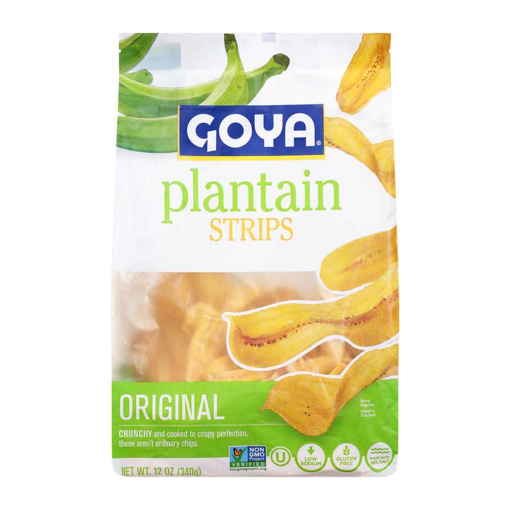 Goya Original Plantain Strips, 12 oz