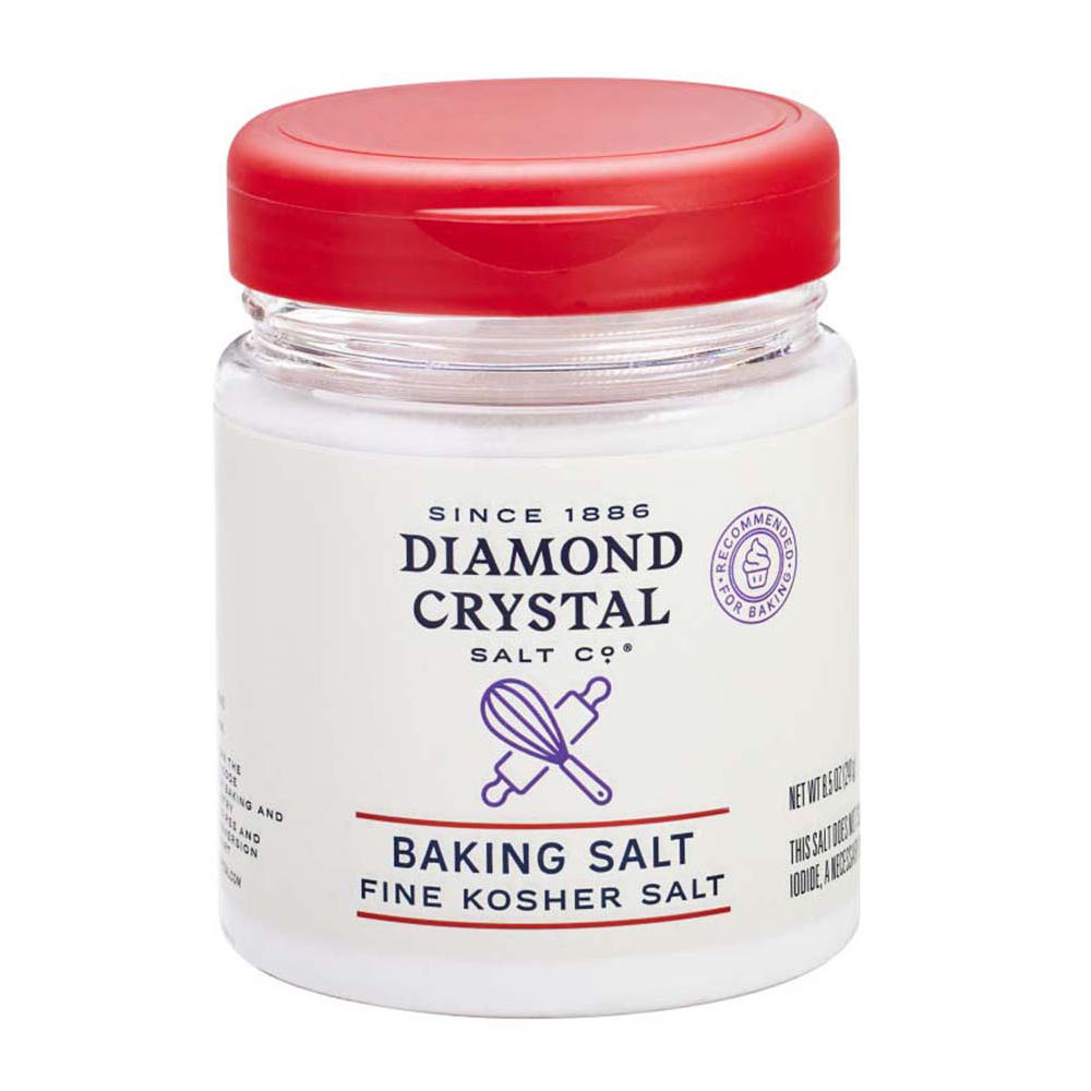 Diamond Crystal Salt Co Fine Kosher Baking Salt, 8.5 oz
