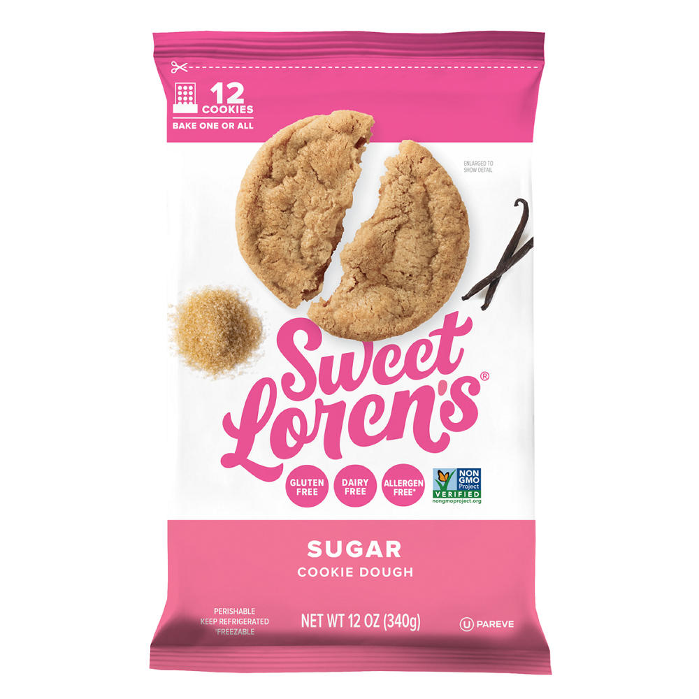 Sweet Loren's Gluten Free & Vegan Sugar Cookie Dough, 12 oz
