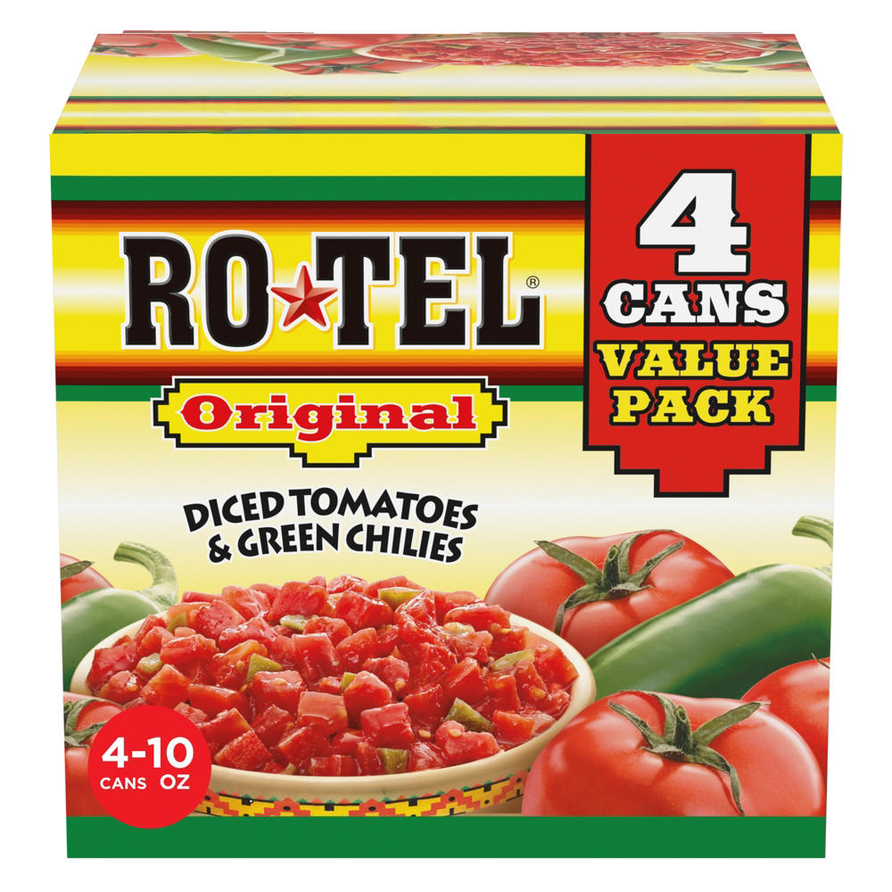 Ro-Tel Original Diced Tomatoes & Green Chiles Multipack, 4 ct