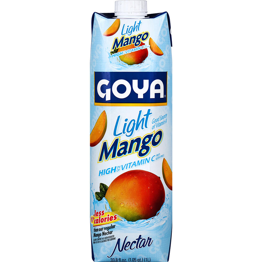 Goya Light Mango Nectar, 33.8 oz