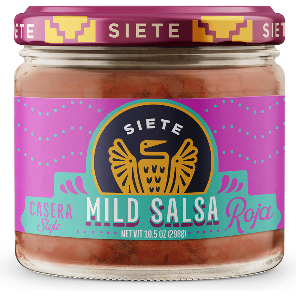 Siete Casera Style Roja Mild Salsa, 10.5 oz