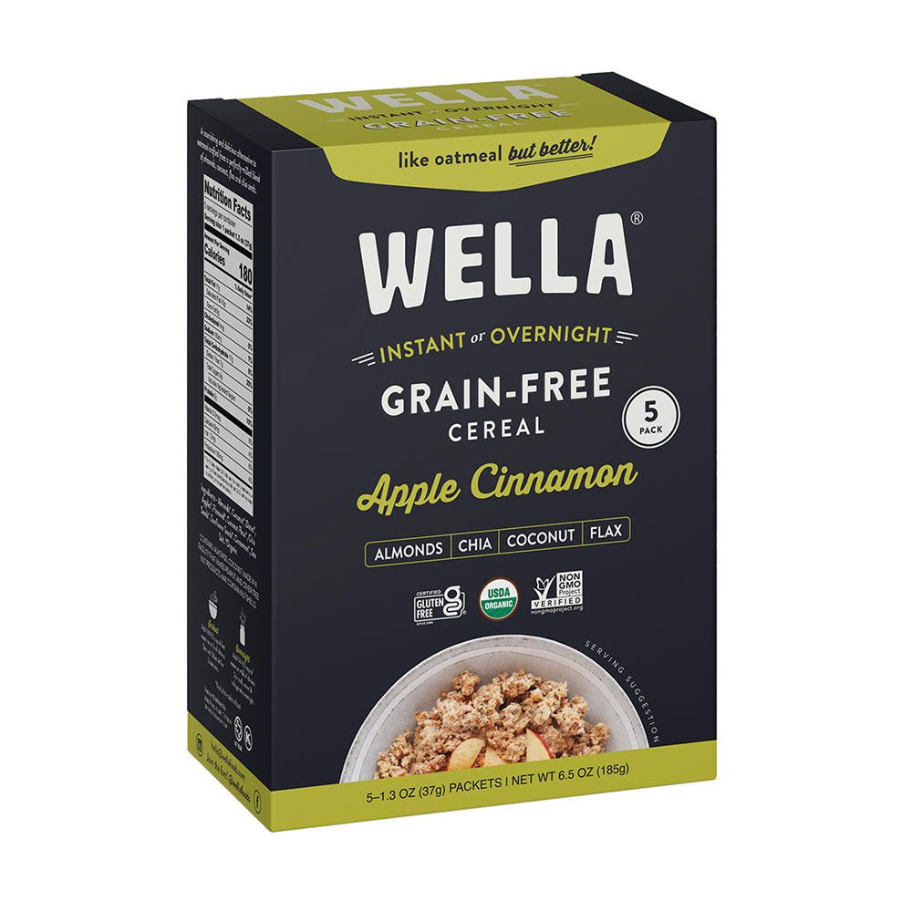 Wella Grain-Free Apple Cinnamon Cereal, 5 ct