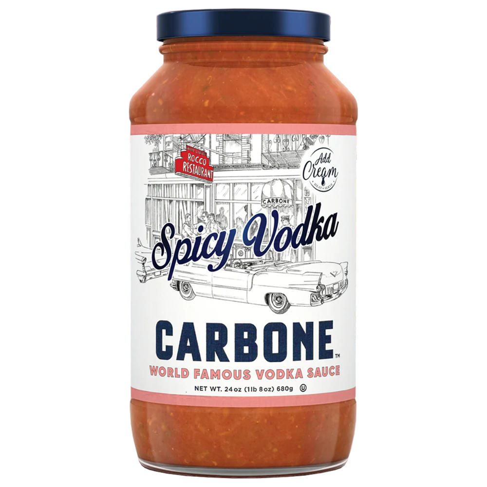 Carbone Spicy Vodka Pasta Sauce, 24 oz