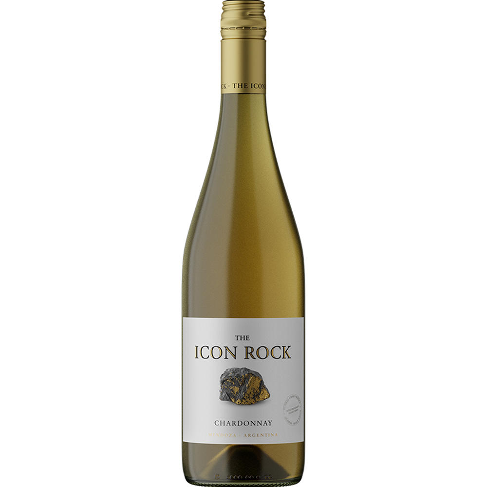 The Icon Rock Chardonnay Argentina White Wine, 750 mL
