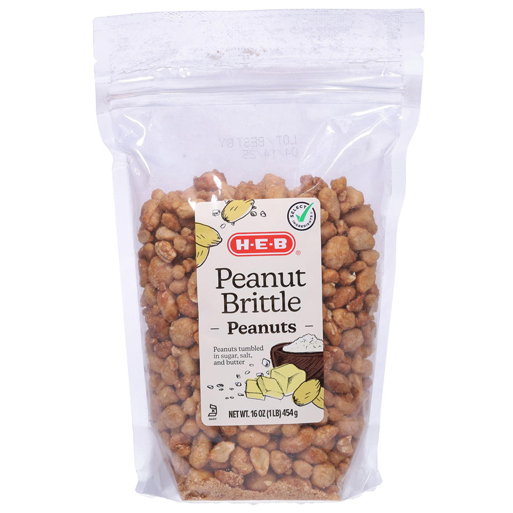 H-E-B Peanut Brittle Peanuts, 16 oz