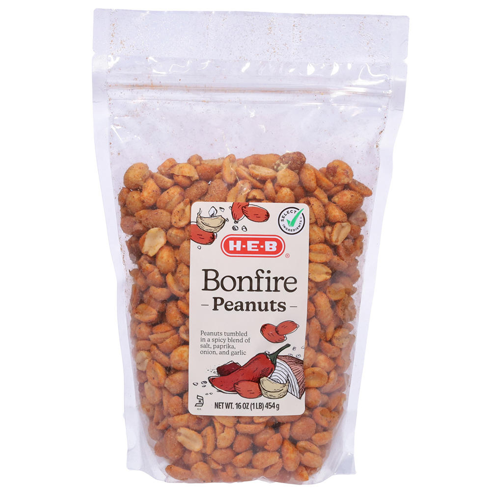 H-E-B Bonfire Peanuts, 16 oz