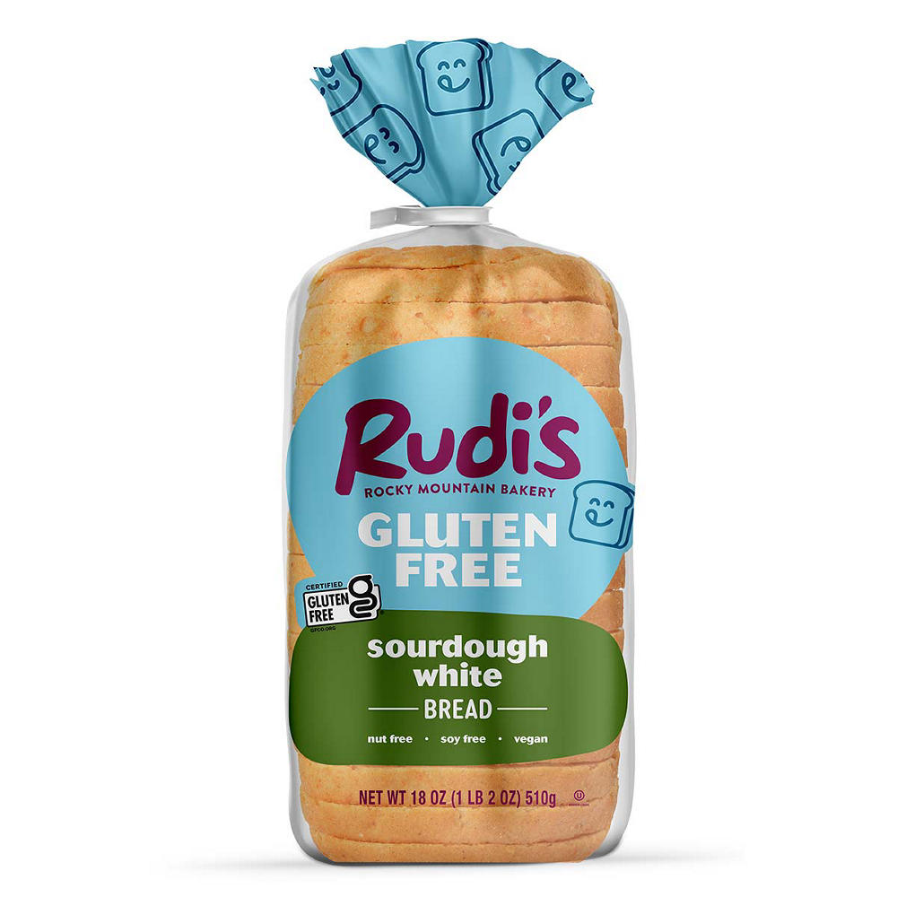 Rudi's Gluten Free Sourdough White Bread, 18 oz