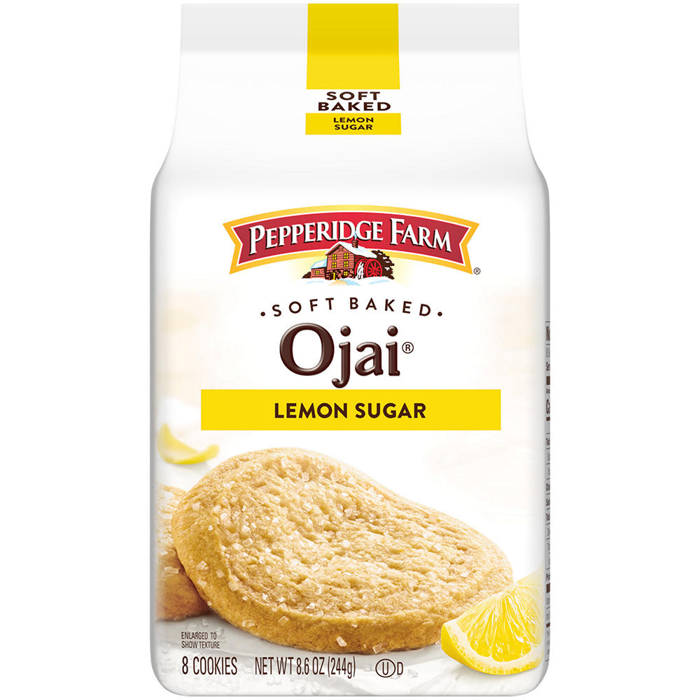 Pepperidge Farm Soft Baked Ojai Lemon Sugar Cookies, 8.6 oz