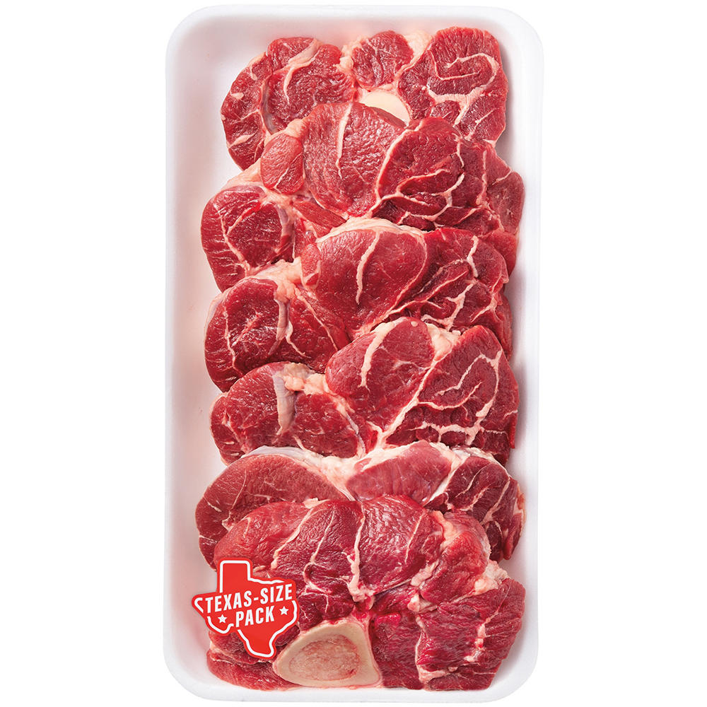 H-E-B Center Cut Beef Shank Slices - Texas Size Pack, Avg. 3.83 lbs