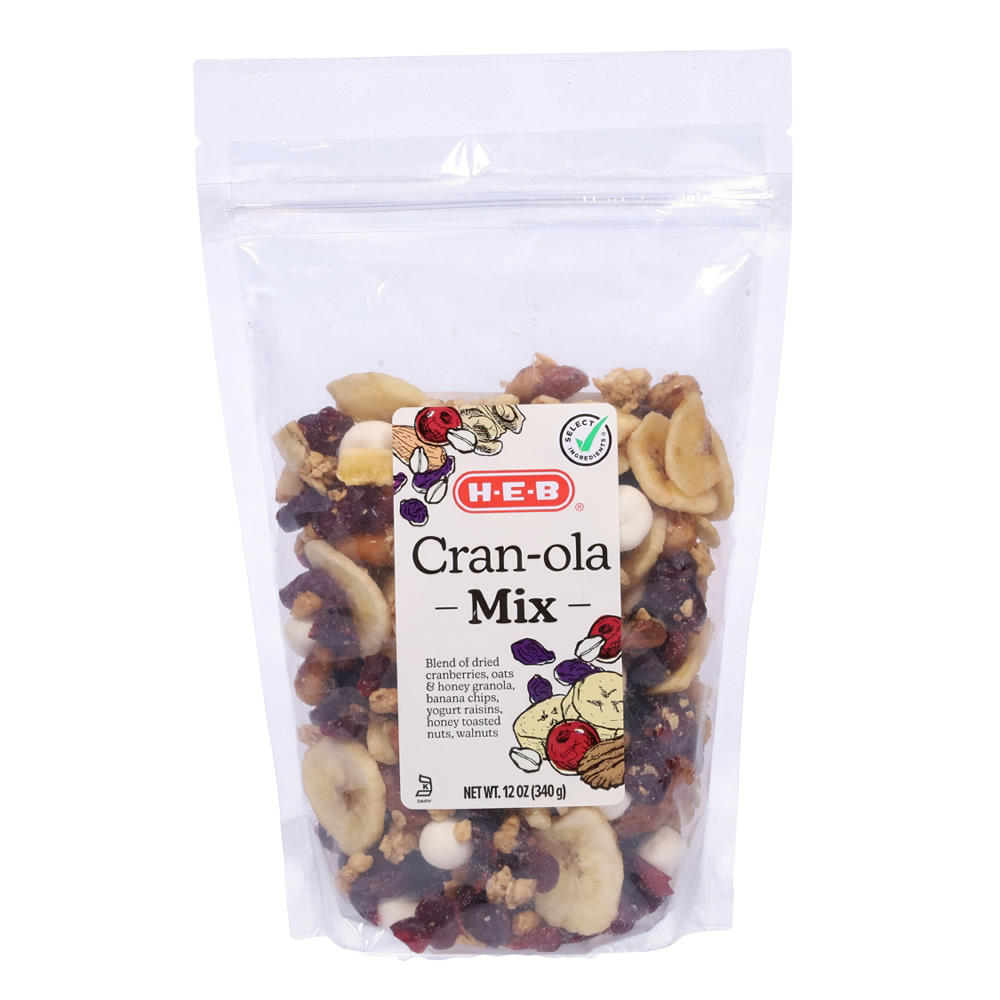 H-E-B Cran-ola Trail Mix, 12 oz