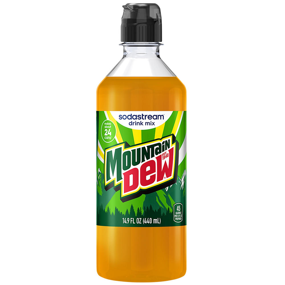 SodaStream Mountain Dew Drink Mix, 14.9 oz