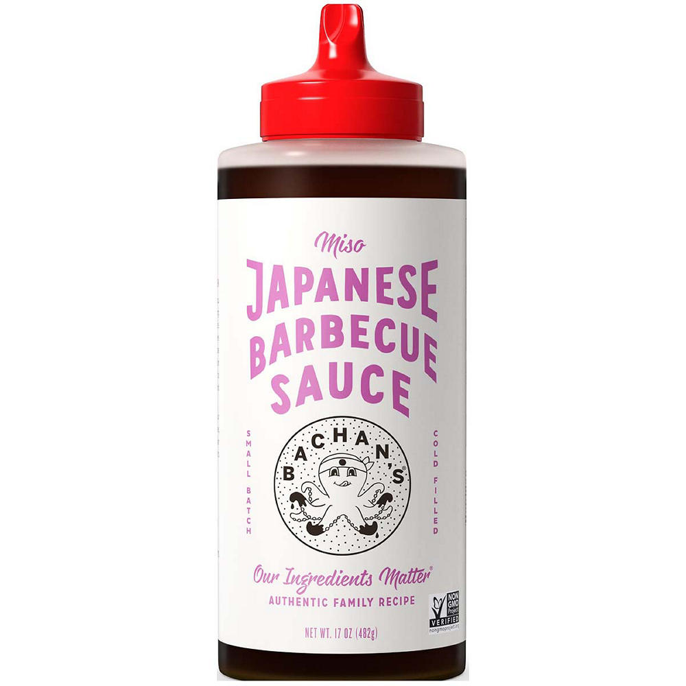 Bachans Miso Japanese Barbecue Sauce, 17 oz