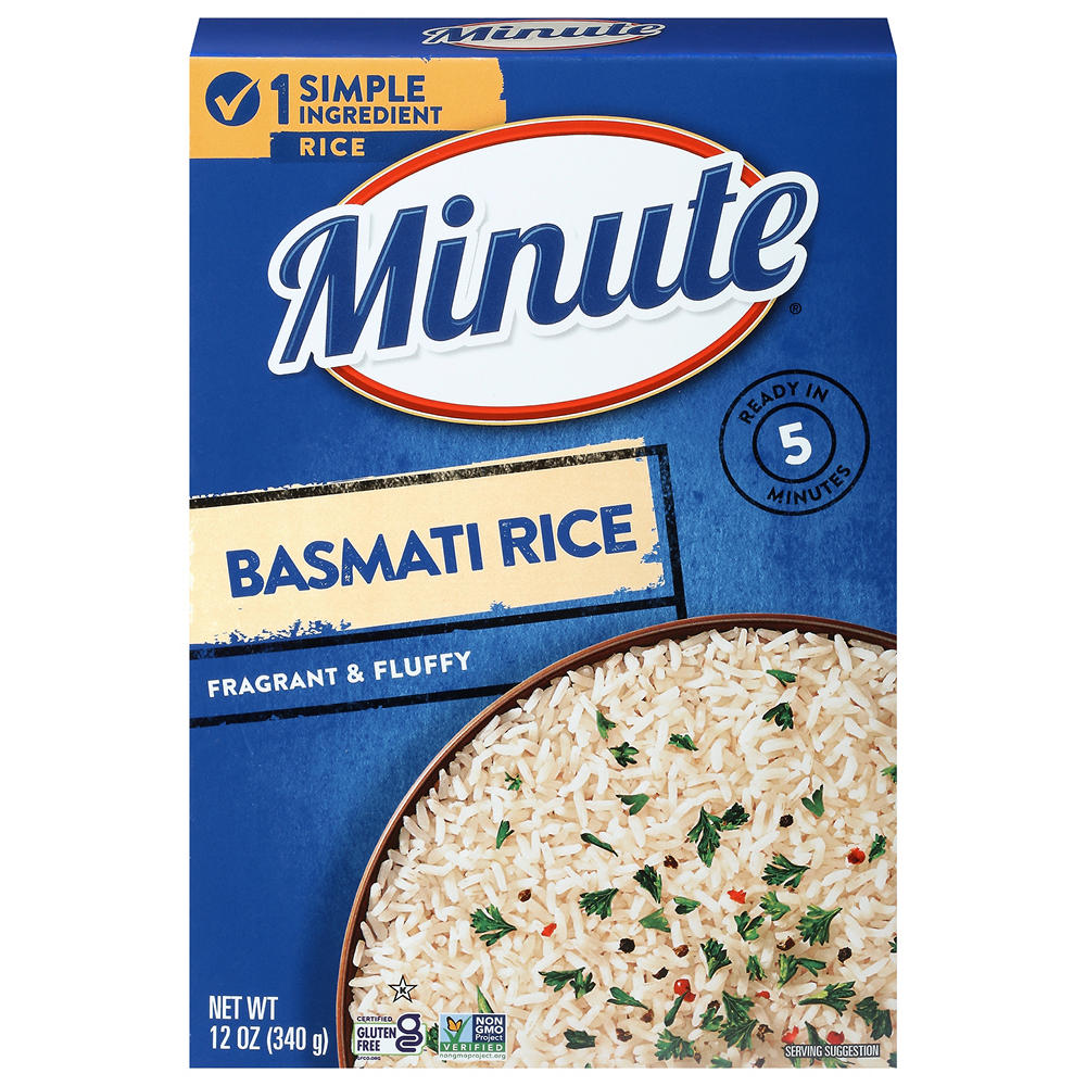 Minute Instant Basmati Rice, 12 oz