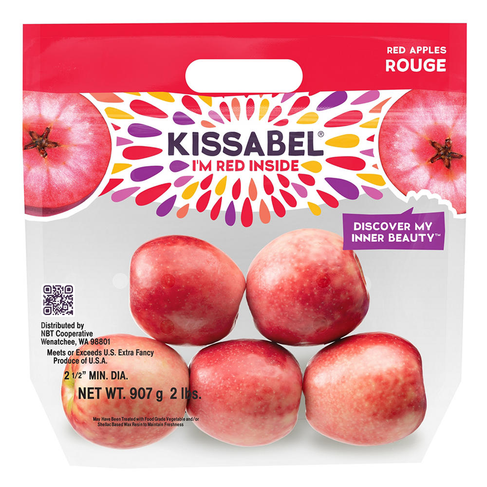 Fresh Kissabel Rouge Red Apples, 2 lb bag