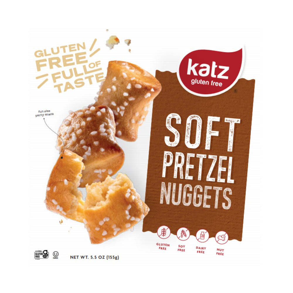 Katz Gluten Free Soft Pretzel Nuggets, 5.5 oz