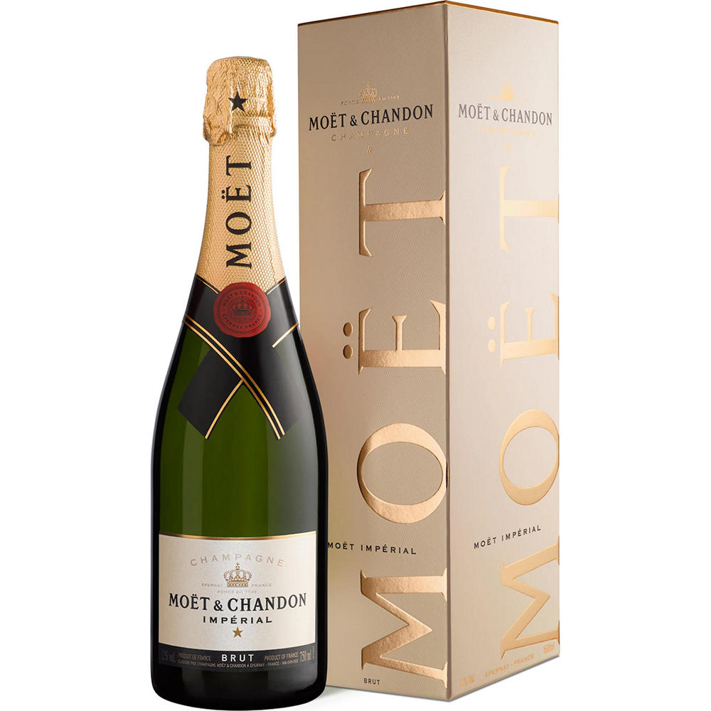 Moet & Chandon Champagne Moet Imperial France Sparkling Wine, 750 mL