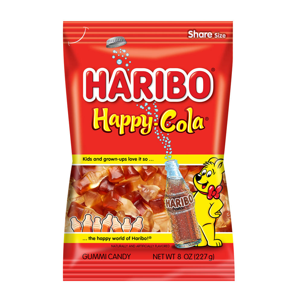Haribo Happy-Cola Gummi Candy - Share Size, 8 oz