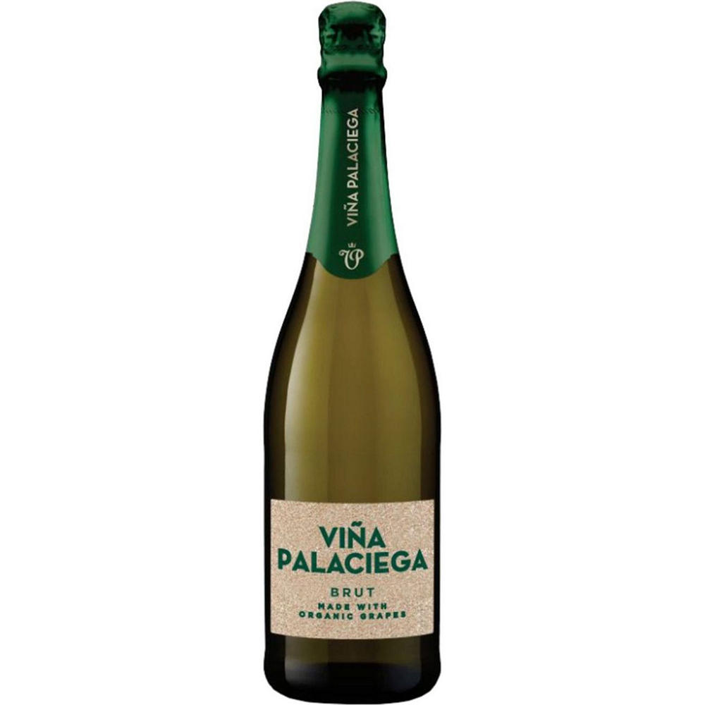 Vina Palaciega Organic Brut Spanish Sparkling Wine, 750 mL