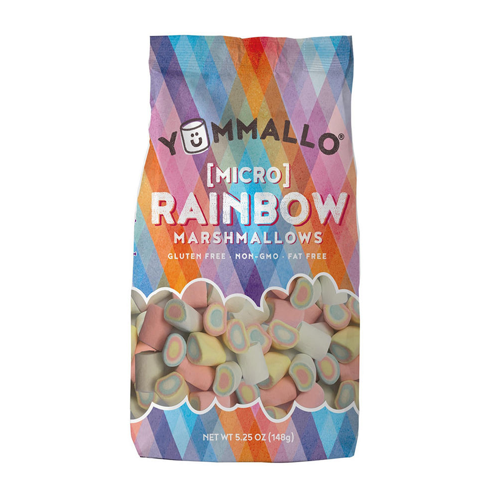 Yummallo Micro Rainbow Marshmallows, 5.25 oz