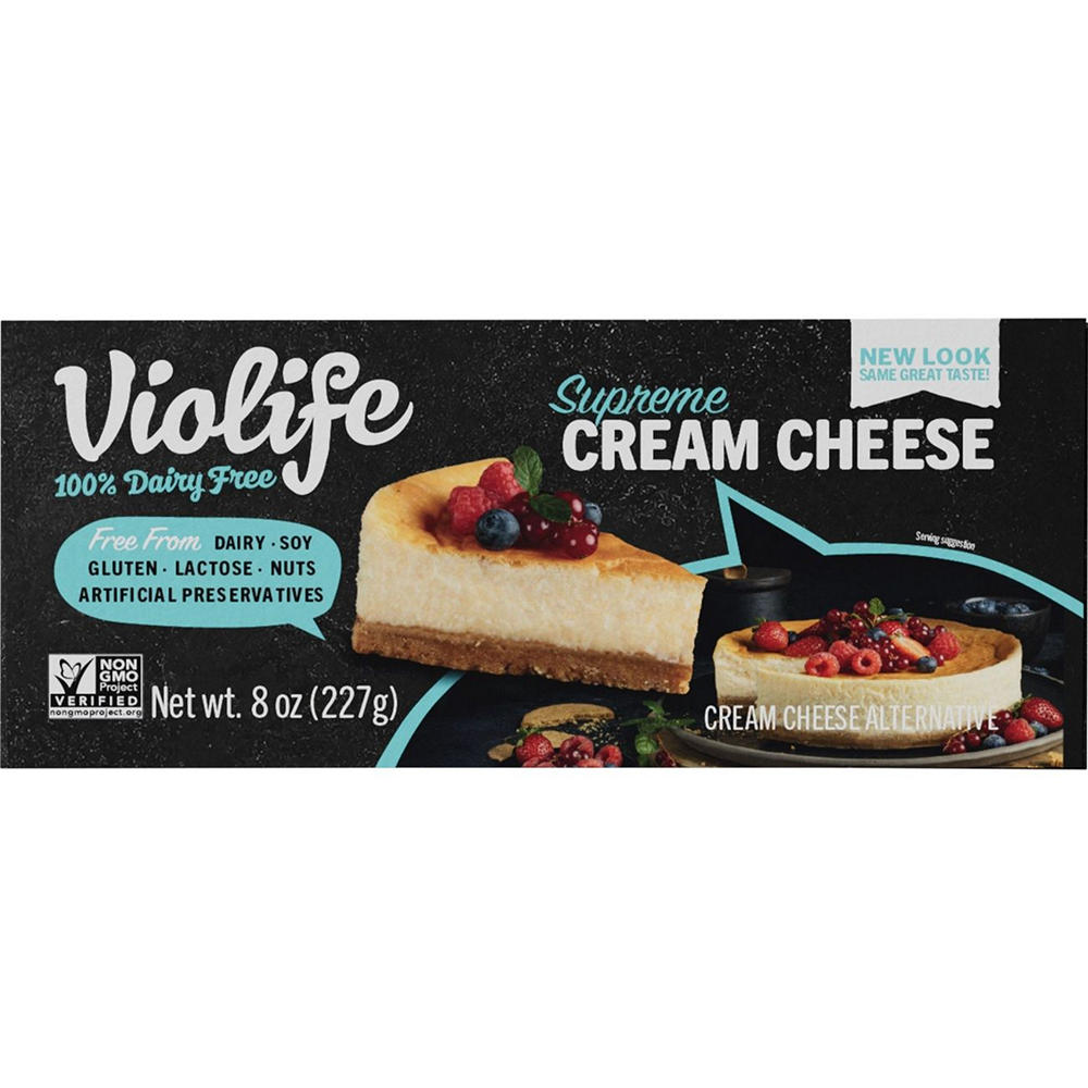 Violife Just Like Cream Cheese Dairy Free Block, 8 oz