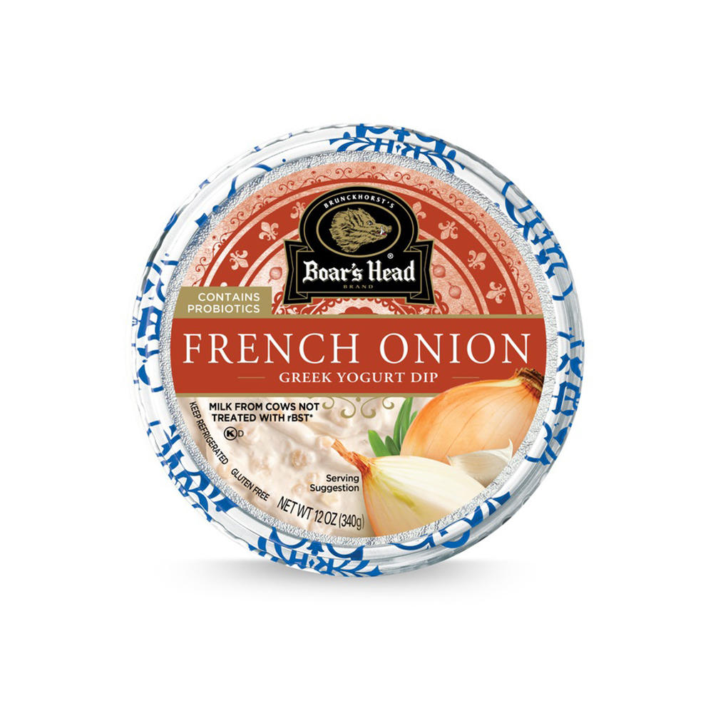 Boar's Head French Onion Greek Yogurt Dip, 12 oz